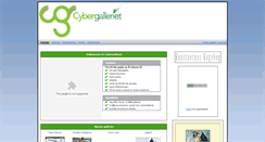 Desktop Screenshot of cybergalleriet.dk